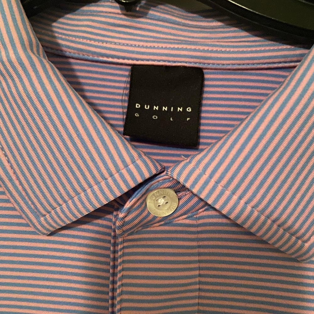 Basically new dunning golf polo. Really good condition, and color. Worn once.